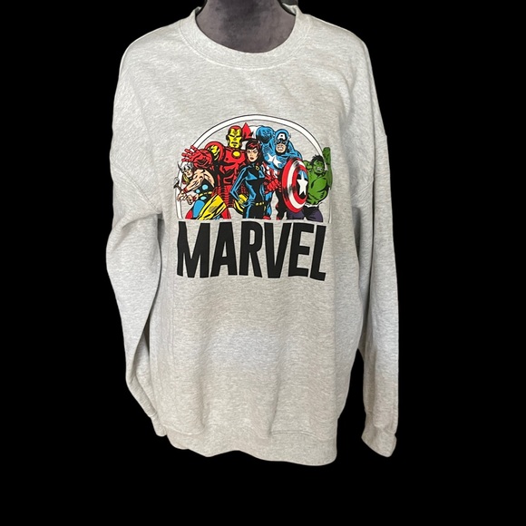 Marvel‎ Unisex Crewneck Sweatshirt Size XL - Picture 1 of 4